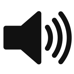 audio icon